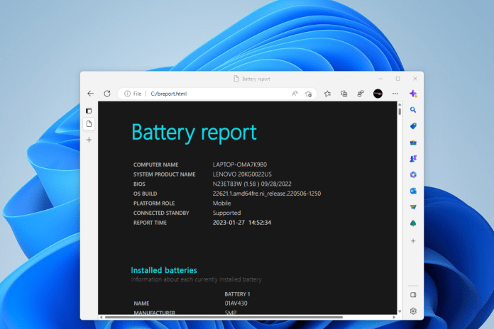 How to Get a Battery Health Report on Windows 10 and 11