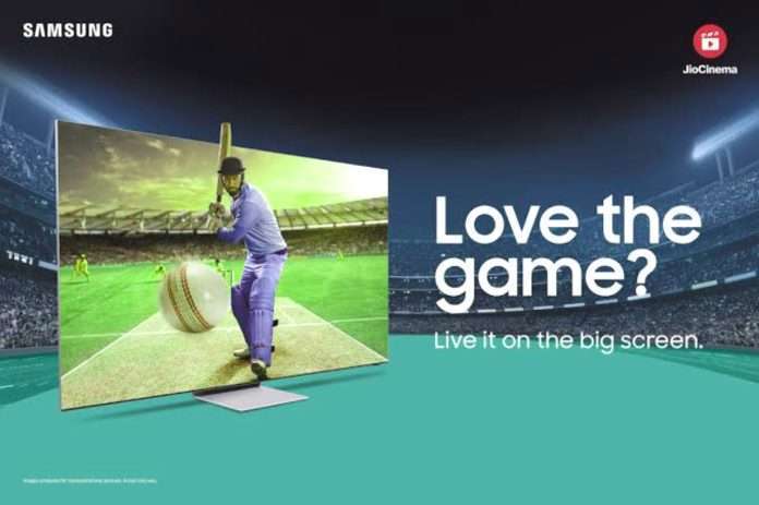 Samsung partners Jio cinema for Tata IPL 2023