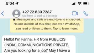 Receiving International WhatsApp Calls and Messages: Be Careful! This is a Scam