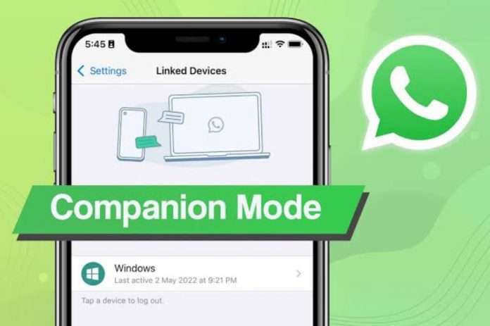 WhatsApp Introduces All-new Companion Mode