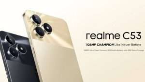 Realme C53 launched in India with 108MP main camera, 5000 mAh battery and specs.