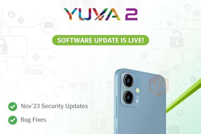 Lava Yuva 2 security patch comes with November 2023 Update