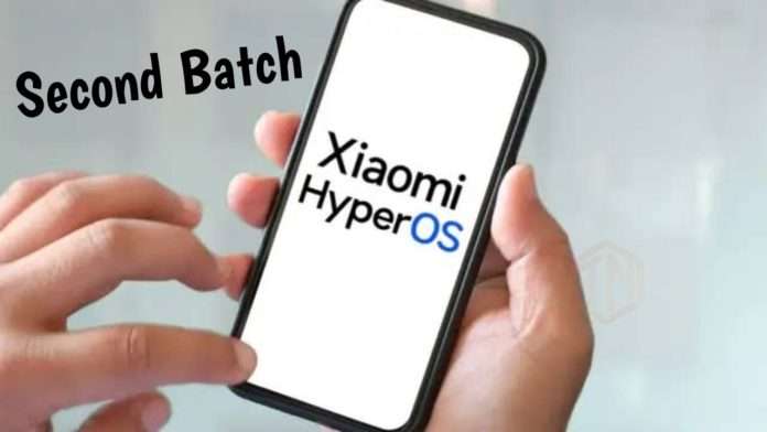 HyperOS Second Batch Devices List Revealed