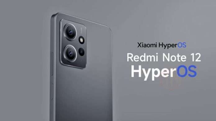 Redmi Note 12 4G NFC Receives Global HyperOS Update