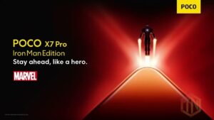 POCO X7 Pro Iron Man Edition Launch Date and Design Revealed: A Marvelous Collaboration