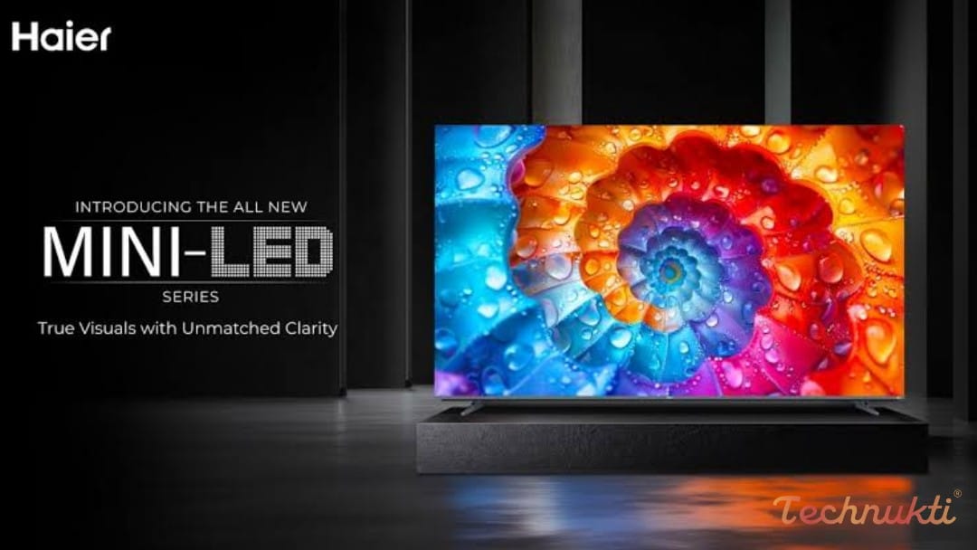 Haier M80F series 55″, 65″, 75″ and 85″ 4K Mini LED TVs launched in India