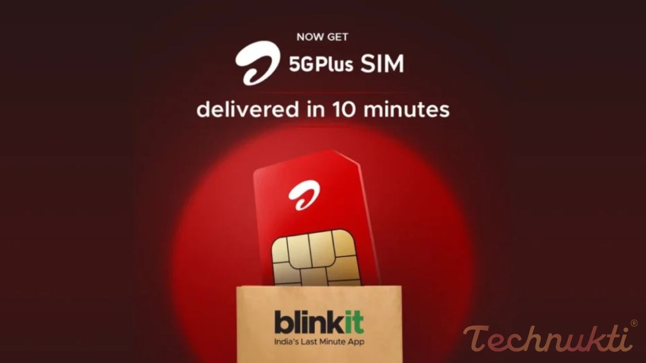 Airtel and Blinkit Launch Quick SIM Card Delivery Services