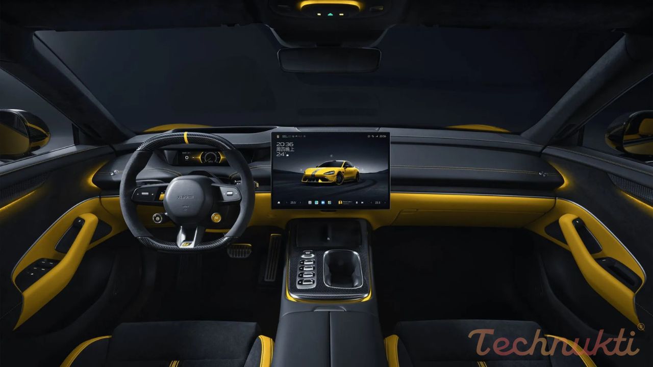 Xiaomi YU7 Interior Revealed: Sleek Dashboard Design Steals the Spotlight