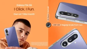 Samsung Launches Galaxy F56 5G in India: Specs & Price