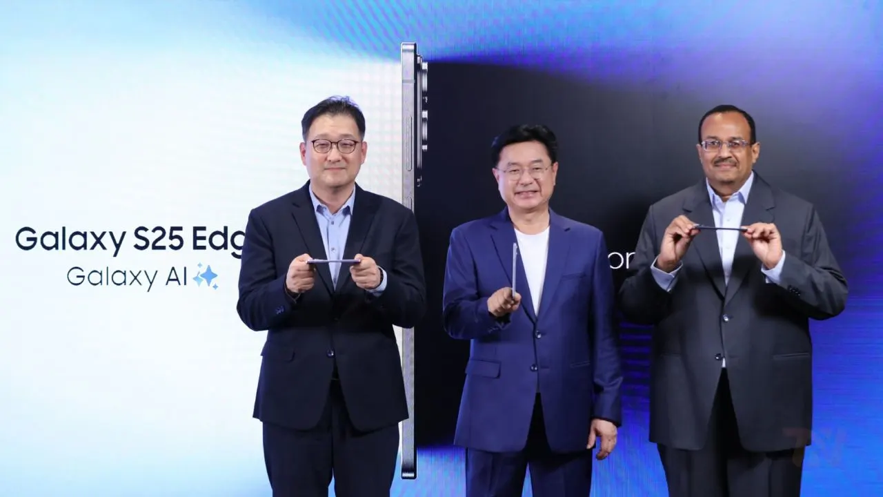 Samsung Announces Galaxy S25 Edge Pricing in India Pre-Order Begins