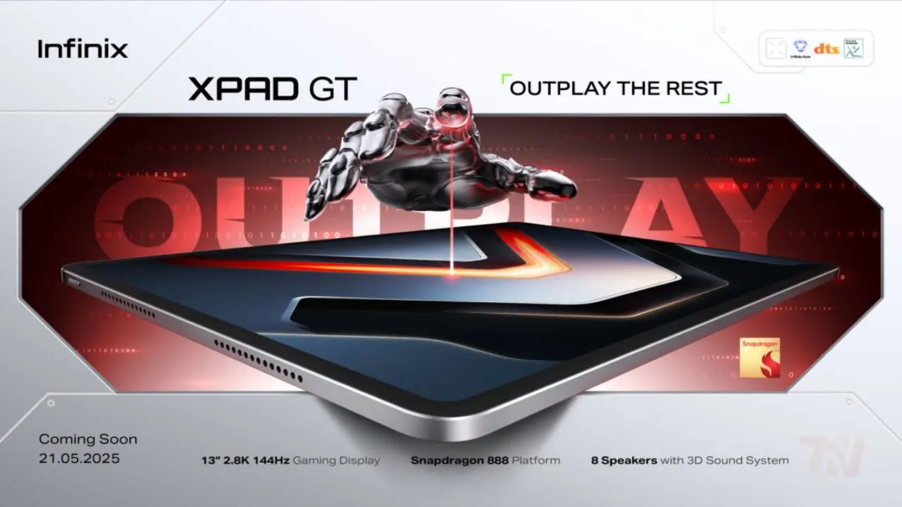Today's the Day! Infinix XPad GT Gaming Tablet Finally Launches