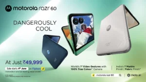 Motorola Razr 60 Launched in India - Dimensity Power, Pricing & Sale Date Revealed