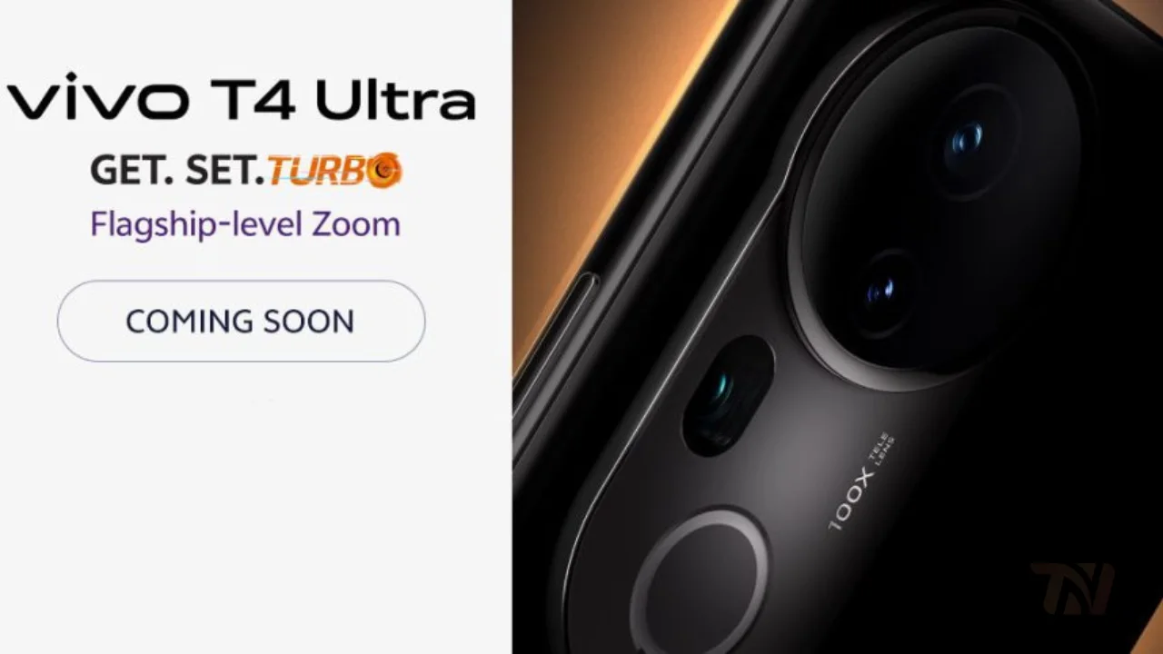 Vivo T4 Ultra Teased: Periscope Camera with 100x Zoom Confirmed for India Launch
