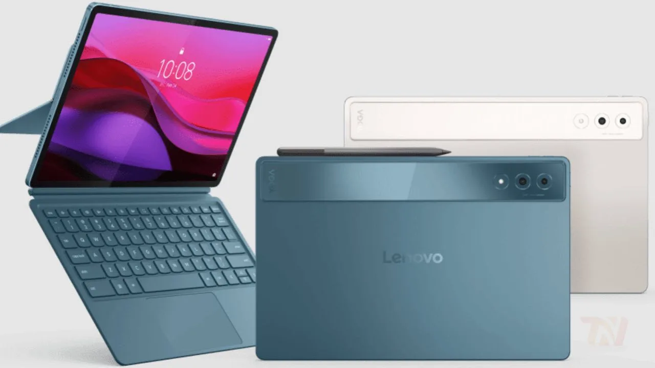 Lenovo Yoga Tab Plus Listed on Amazon India with 12.7″ 3K Display & On‑Device AI