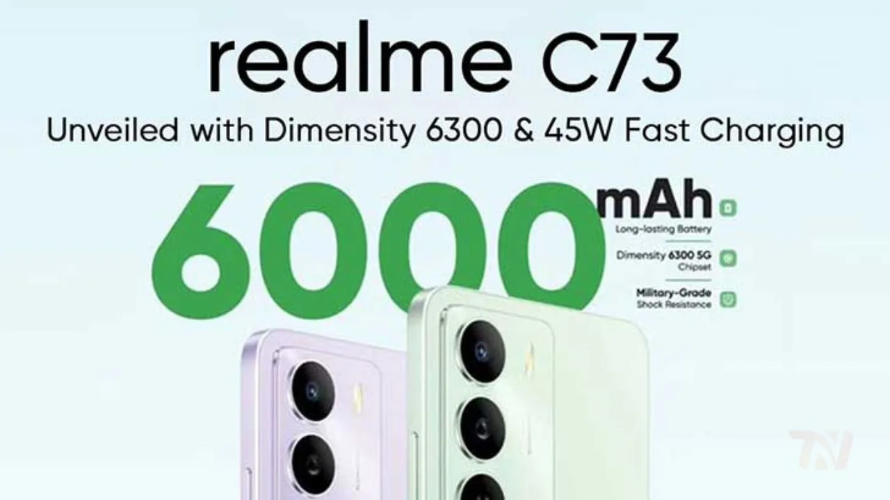 Realme C73 5G Launches in India – 120Hz, 6000mAh at ₹10,499