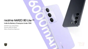 Realme Narzo 80 Lite 5G Leak: Dimensity 6300, Massive 6,000 mAh Battery & 50 MP Camera Revealed