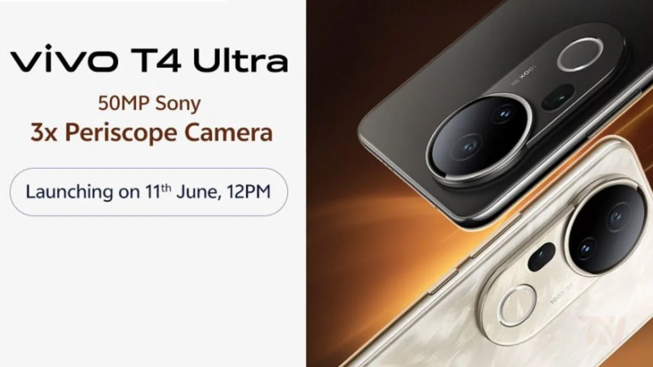 Vivo T4 Ultra India Launch Confirmed for June 11: Colors, Key Features & Expected Price