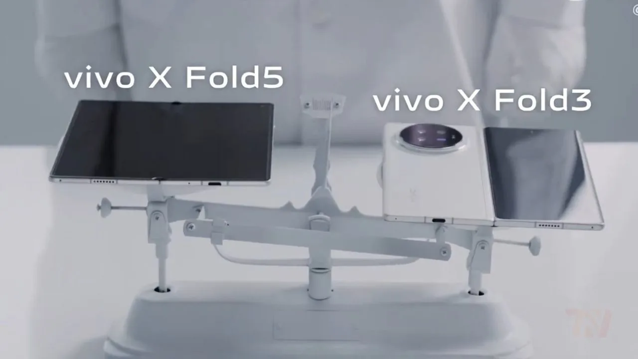 Vivo X Fold 5 Teased: World's Thinnest & Lightest Foldable Phone