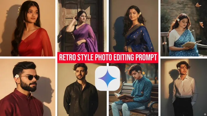 How People Are Creating Stunning Retro AI Portraits with Gemini